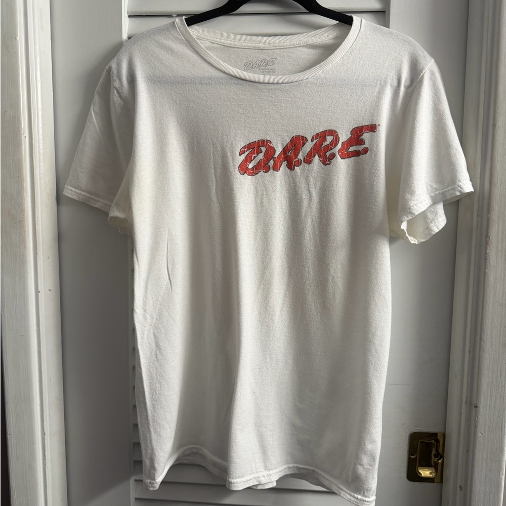 D.A.R.E Original Vintage 80’s tee Featuring Daren The Lion Size M. RARE. - Picture 2 of 10